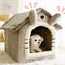 Indoor Pet Nest S Foldable and Washable Cat/Dog Bed Removable Kennel for Small Animals Like Cats and Dogs