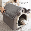 Indoor Pet Nest S Foldable and Washable Cat/Dog Bed Removable Kennel for Small Animals Like Cats and Dogs