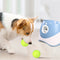 Automatic Dog Tennis Launcher Mini Tennis Throwing Pinball Machine Rechargeable Interactive Toy for Pet Dogs and Cats