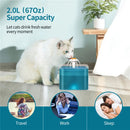 Transparent 6L Dog Automatic Feeder Smart Dispenser for Cats & Dogs with Remote Tuya WIFI Control Dry Food Pet Feeder