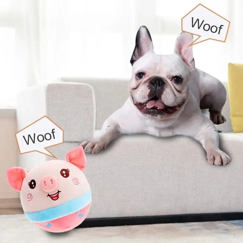 Pet Smart Electric Automatic Plush Toy Interactive Self-Moving Kitten Plaything for Indoor Use