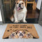 No Need To Knock Boxer Doormat 3D Printed My Dog Doormat Non-Slip Door Floor Mat Decor Porch Doormat