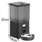 Transparent 6L Dog Automatic Feeder Smart Dispenser for Cats & Dogs with Remote Tuya WIFI Control Dry Food Pet Feeder