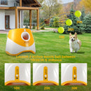 Automatic Dog Tennis Launcher Mini Tennis Throwing Pinball Machine Rechargeable Interactive Toy for Pet Dogs and Cats