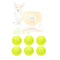 Automatic Dog Tennis Launcher Mini Tennis Throwing Pinball Machine Rechargeable Interactive Toy for Pet Dogs and Cats