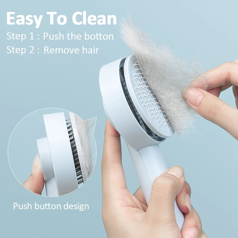 Easy Hair Removal Effortlessly removes loose fur and tangles.