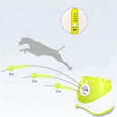 Automatic Dog Tennis Launcher Mini Tennis Throwing Pinball Machine Rechargeable Interactive Toy for Pet Dogs and Cats