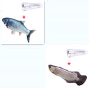 Electric Funny Cat Simulation Fish Beating Usb Jumping Cat Toy