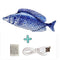 Electric Funny Cat Simulation Fish Beating Usb Jumping Cat Toy