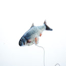 Electric Funny Cat Simulation Fish Beating Usb Jumping Cat Toy